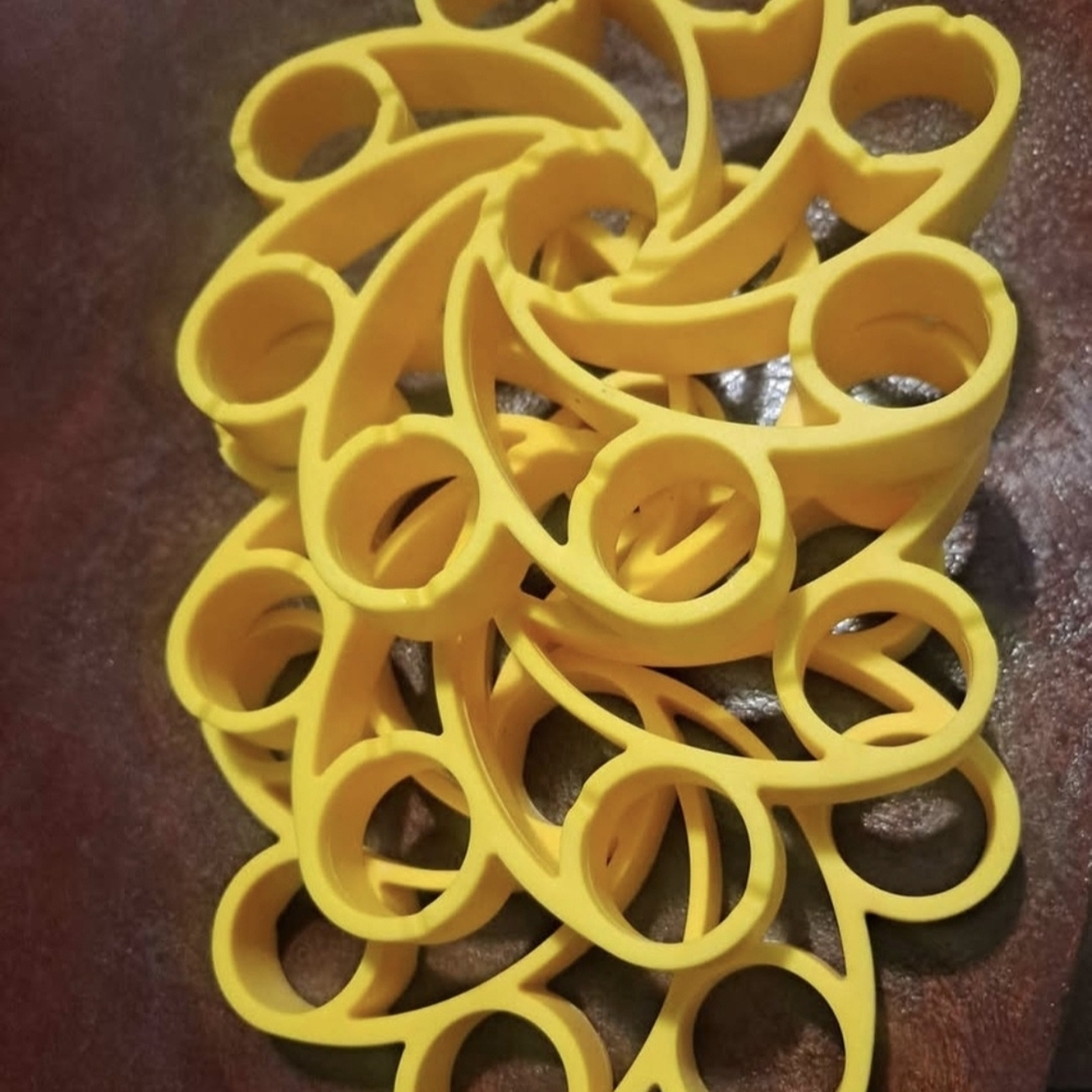 Instant Pot Silicone Egg Rack 9 Egg Capacity Tray Yellow. Set Of 3.